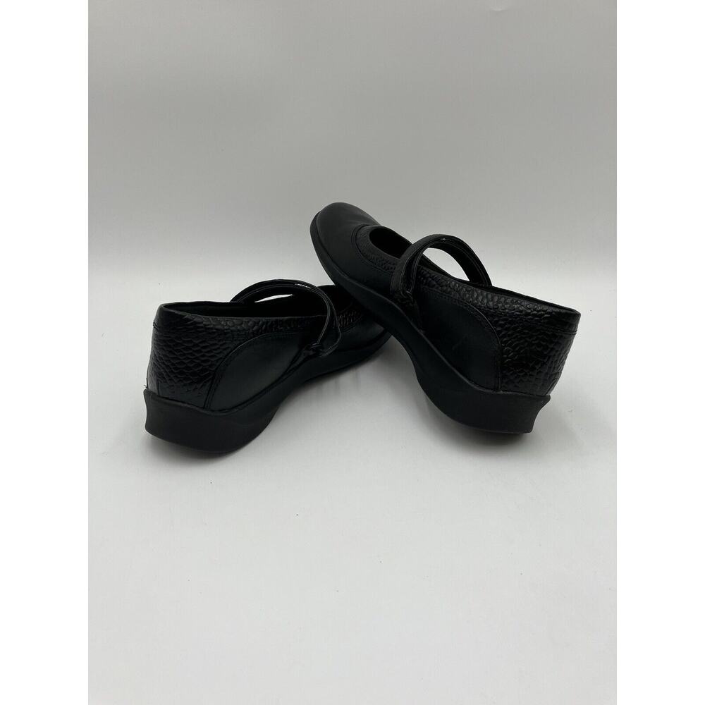 Aetrex Women's Black Mary Jane Sandals - Picture 8 of 11